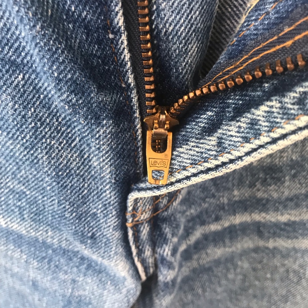 Vintage Levi's jeans 517 0217 Red Tab Embellished size 34 RARE 80’s - Picture 7 of 12